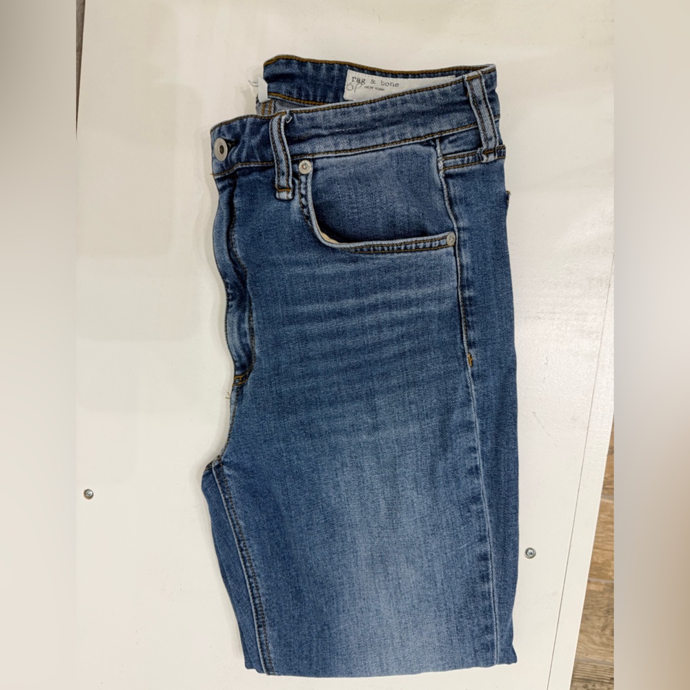Rag & Bone Ash WDO22F2639FLAS Denim Jeans Nina high rise ankle skinny